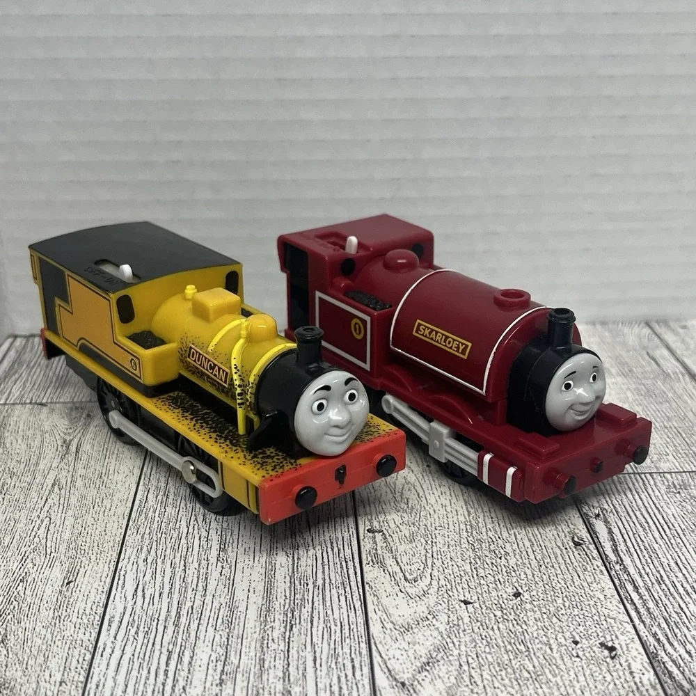 Thomas TrackMaster Narrow Gauge Train Lot DUNCAN & SKARLOEY For Repair